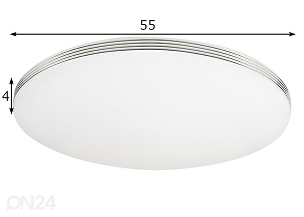 Плафонный светильник 72 Вт LED + пульт размеры