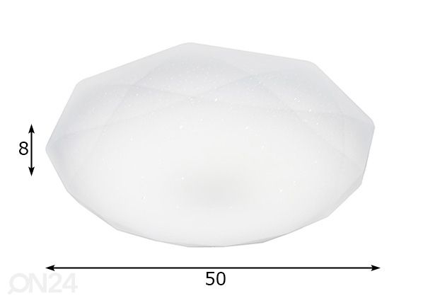 Плафон 24 Вт LED размеры