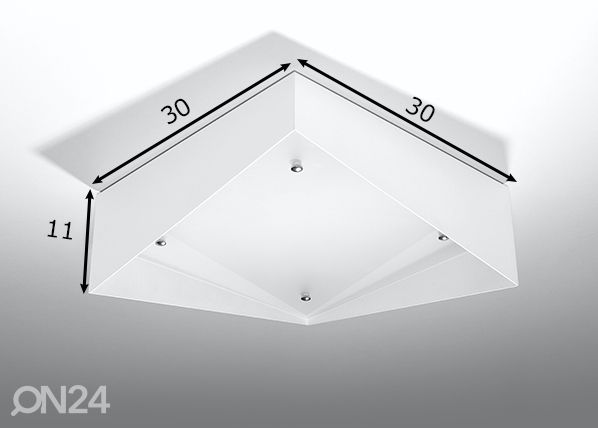Плафон Avior LED, белый размеры