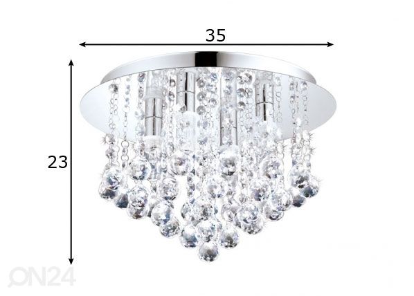 Подвесной светильник Almonte LED размеры