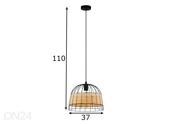Подвесной светильник Anwick размеры