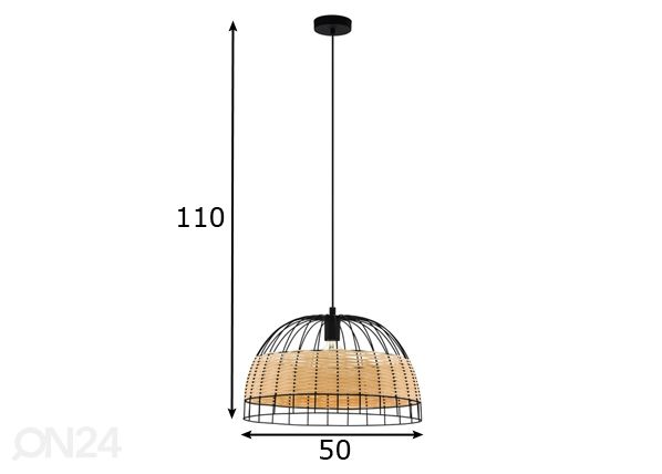 Подвесной светильник Anwick размеры