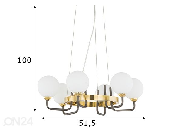 Подвесной светильник Arkeno размеры