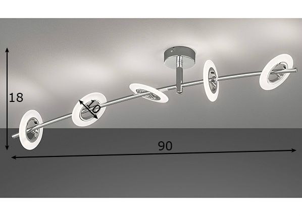 Подвесной светильник Bambus LED размеры