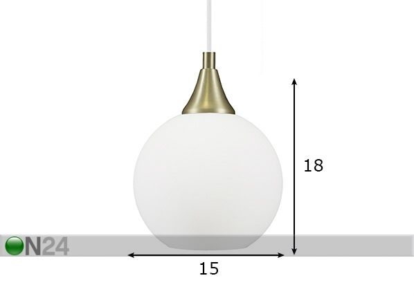 Подвесной светильник Bowl размеры