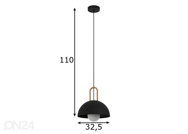 Подвесной светильник Calmanera размеры