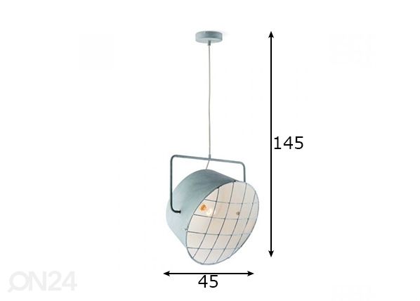 Подвесной светильник Clemento размеры
