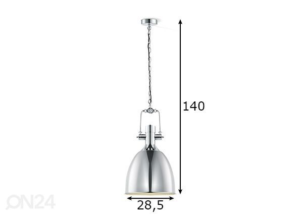 Подвесной светильник Dive размеры