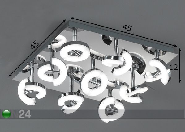 Подвесной светильник Donut LED размеры