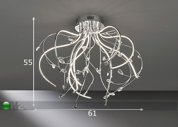 Подвесной светильник Emily LED размеры