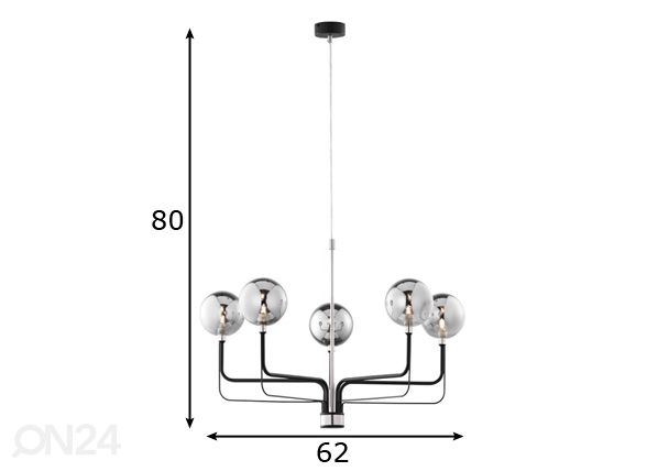 Подвесной светильник Eris NI размеры