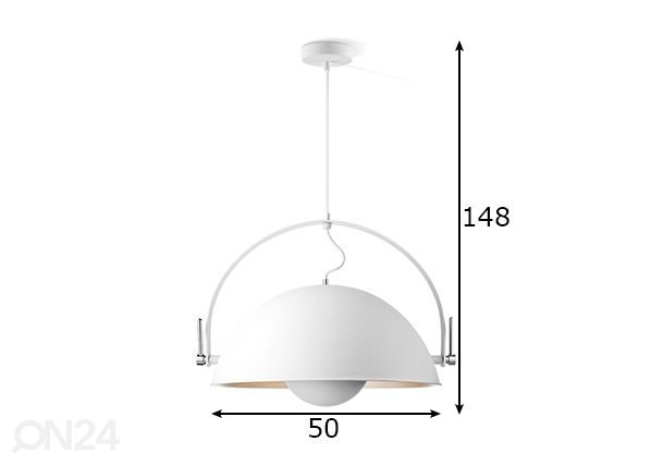 Подвесной светильник Fabriq размеры