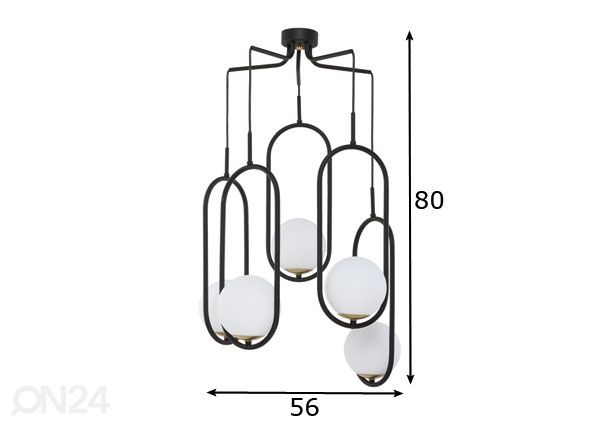 Подвесной светильник Igon 5 размеры