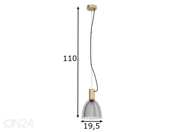 Подвесной светильник Lebalio размеры
