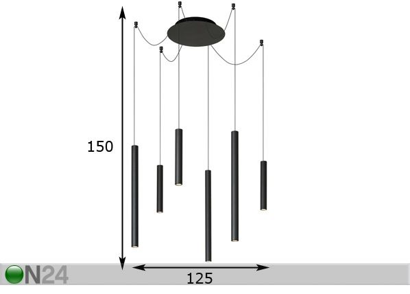 Подвесной светильник Lorenz размеры