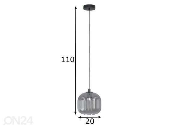Подвесной светильник Mantunalle 1 размеры