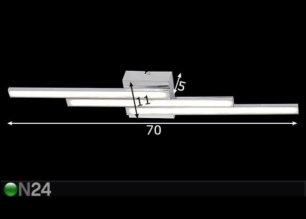 Подвесной светильник Mikado LED размеры