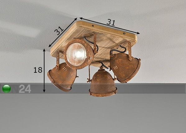 Подвесной светильник Old размеры