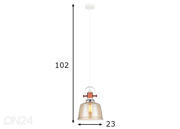 Подвесной светильник Simalto размеры