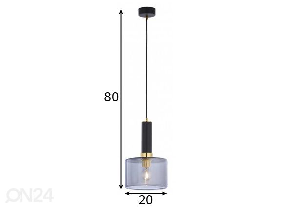 Подвесной светильник Vanes MS/DY размеры