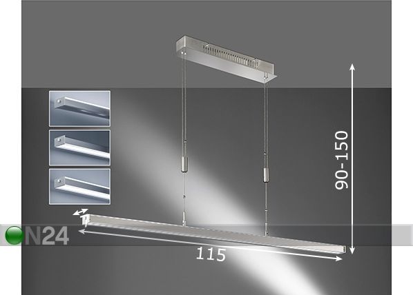Подвесной светильник Vitan LED размеры