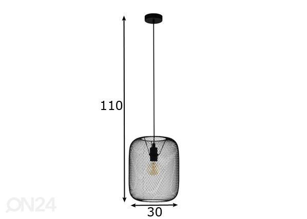 Подвесной светильник Wrington размеры