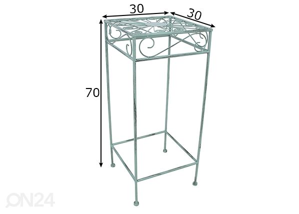 Подставка для цветов Mint 30x30x70 см размеры