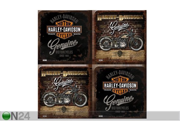 Подставка под стакан Harley-Davidson Genuine 4 шт