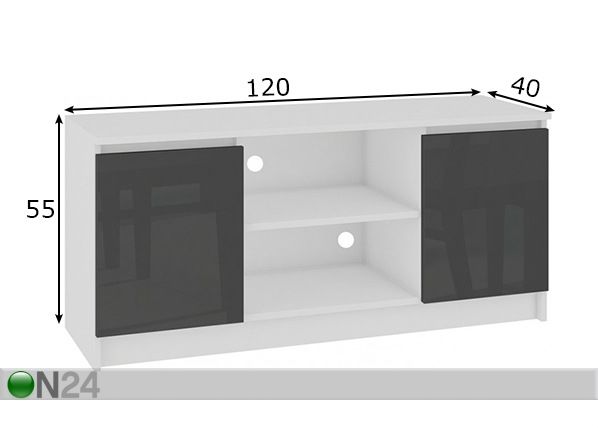 Подставка под ТВ 120 cm размеры