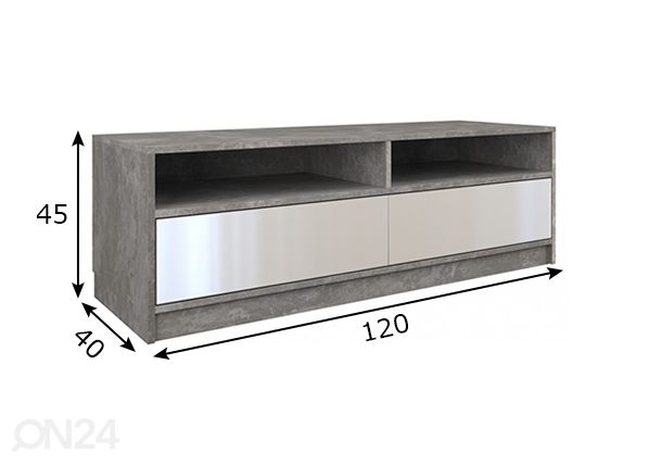 Подставка под ТВ 120 cm размеры