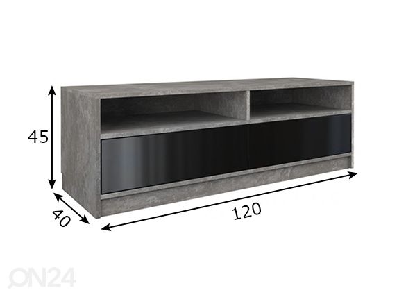 Подставка под ТВ 120 cm размеры
