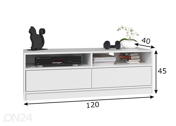Подставка под ТВ 120 cm размеры