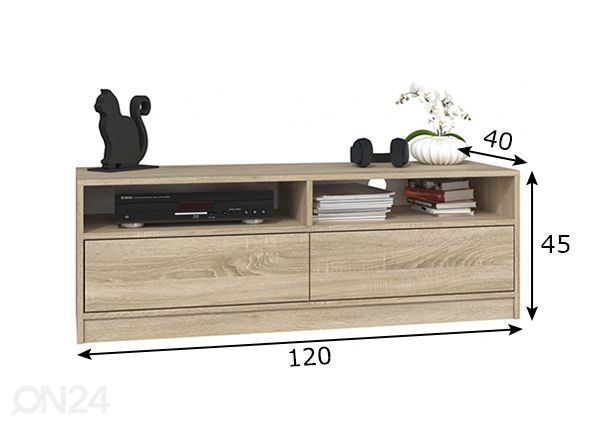 Подставка под ТВ 120 cm размеры