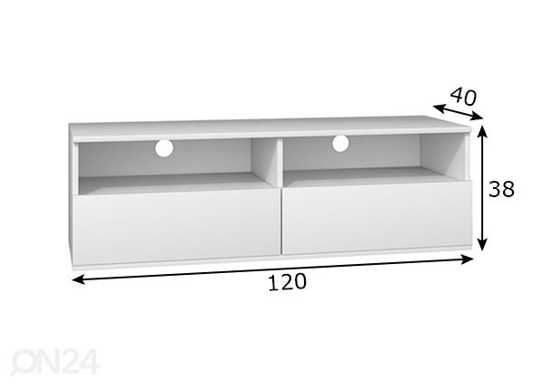 Подставка под ТВ 120 cm размеры