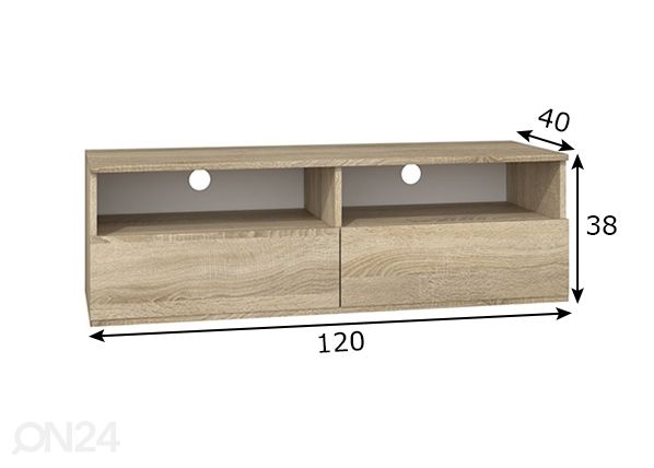 Подставка под ТВ 120 cm размеры