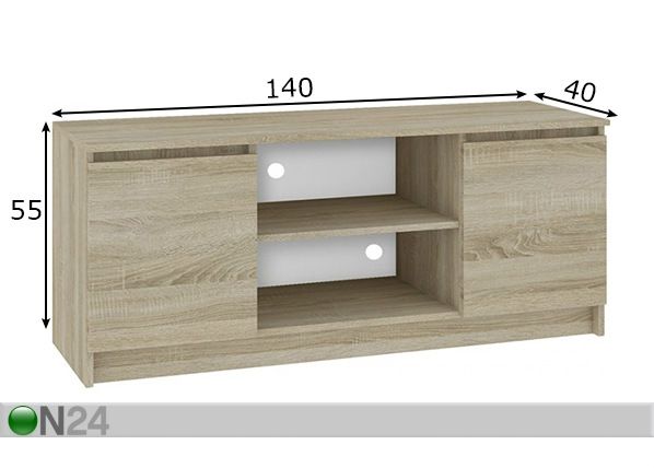 Подставка под ТВ 140 cm размеры