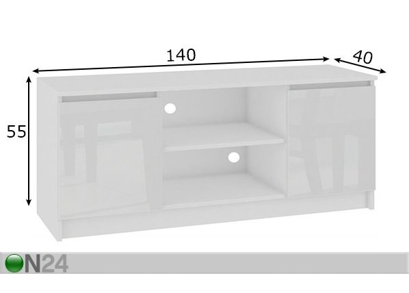 Подставка под ТВ 140 cm размеры