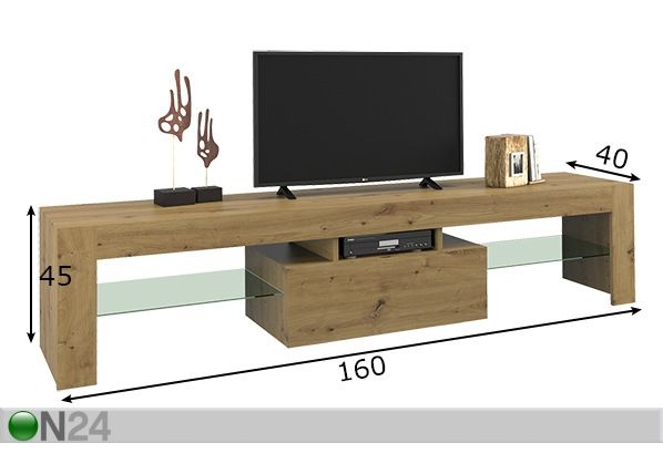 Подставка под ТВ 160 cm размеры