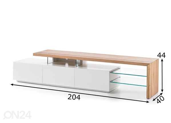 Подставка под ТВ Alimos I, 204см размеры