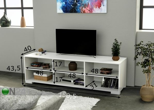 Подставка под ТВ Haven размеры