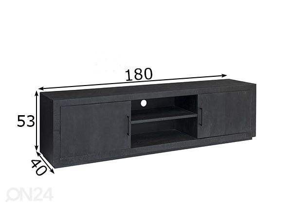 Подставка под ТВ Jaxx 180 cm размеры
