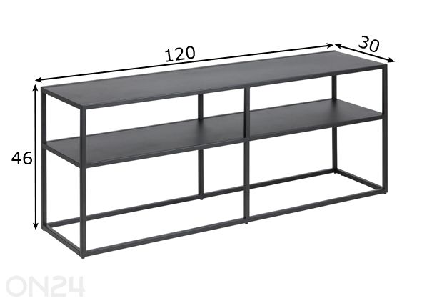 Подставка под ТВ Newton 120 см размеры