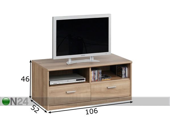 Подставка под ТВ Soft Plus размеры
