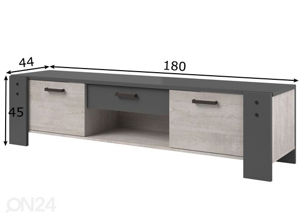 Подставка под ТВ Travis размеры