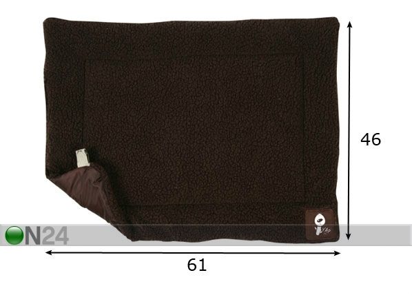 Подстилка в собачью будку Roventa 46x61 см размеры
