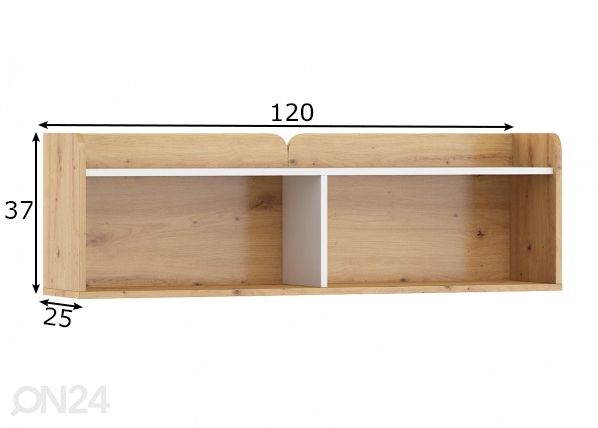 Полка настенная 120 cm размеры