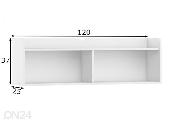Полка настенная 120 cm размеры
