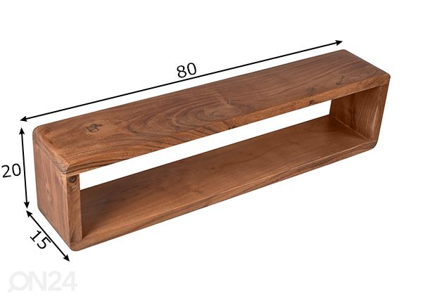 Полка настенная размеры