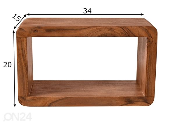 Полка настенная размеры