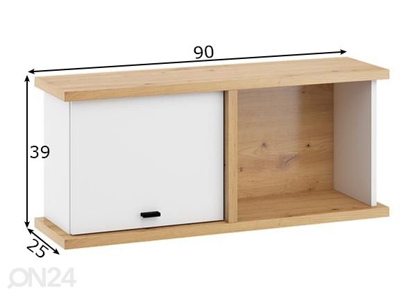 Полка настенная 90 cm размеры